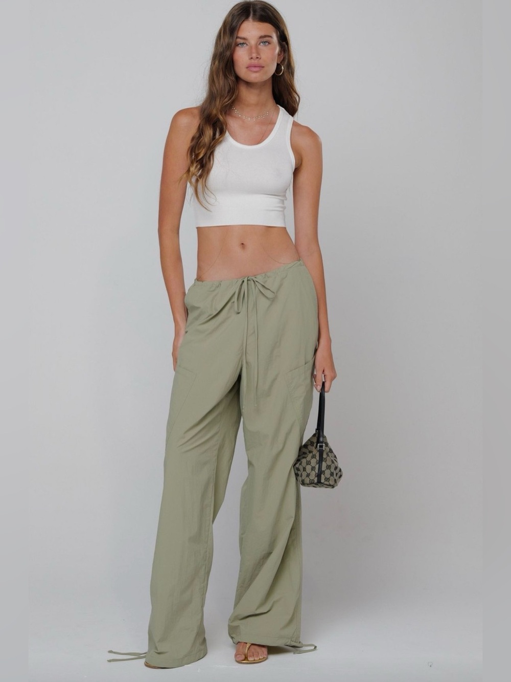 Resa air pant in travertine NWOT - Picture 3 of 9